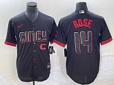 Men's Cincinnati Reds #9 Matt McLain Black 2023 City Connect Cool Base Stitched Jerseys,baseball caps,new era cap wholesale,wholesale hats